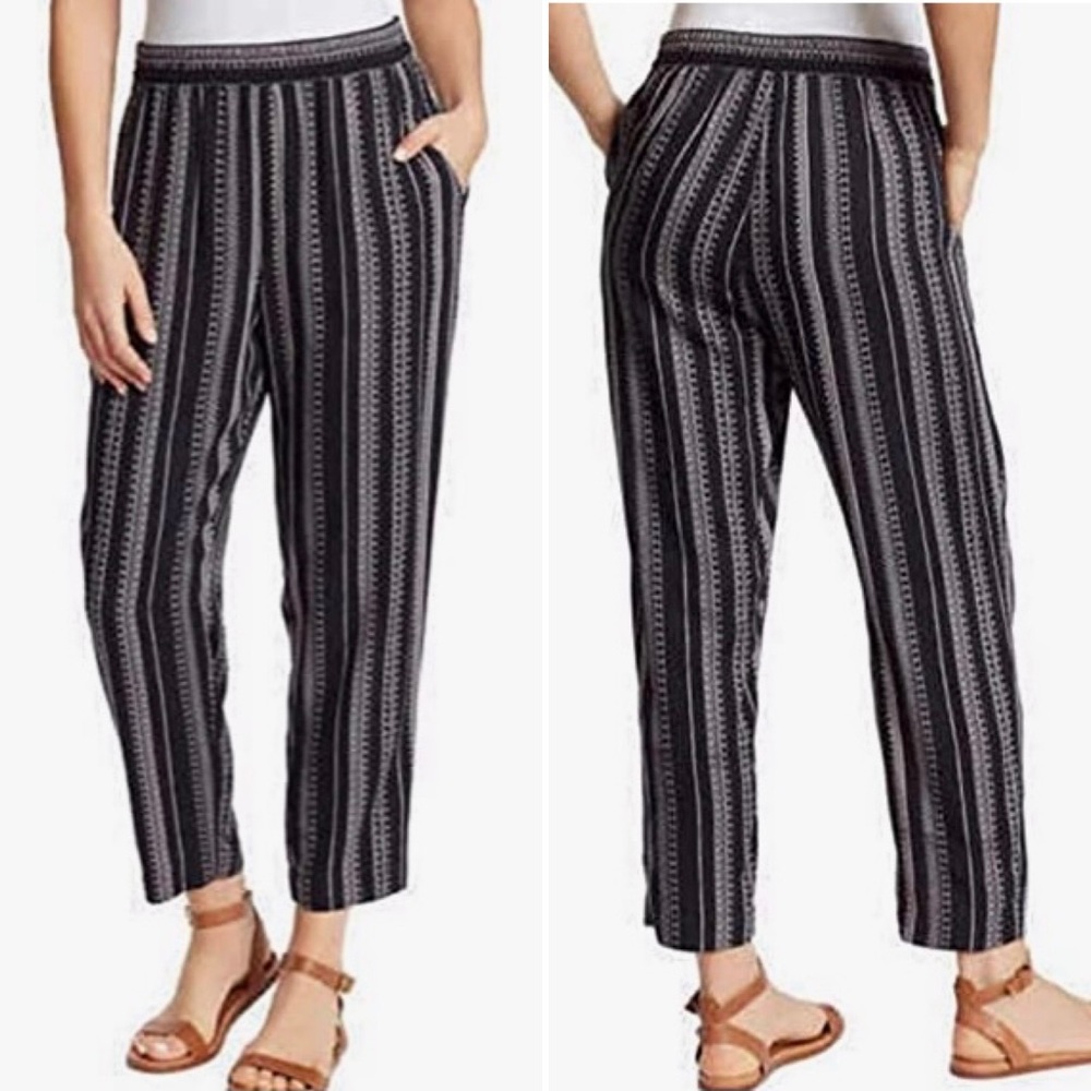 {Jessica Simpson} Tribal Print Ankle Pants